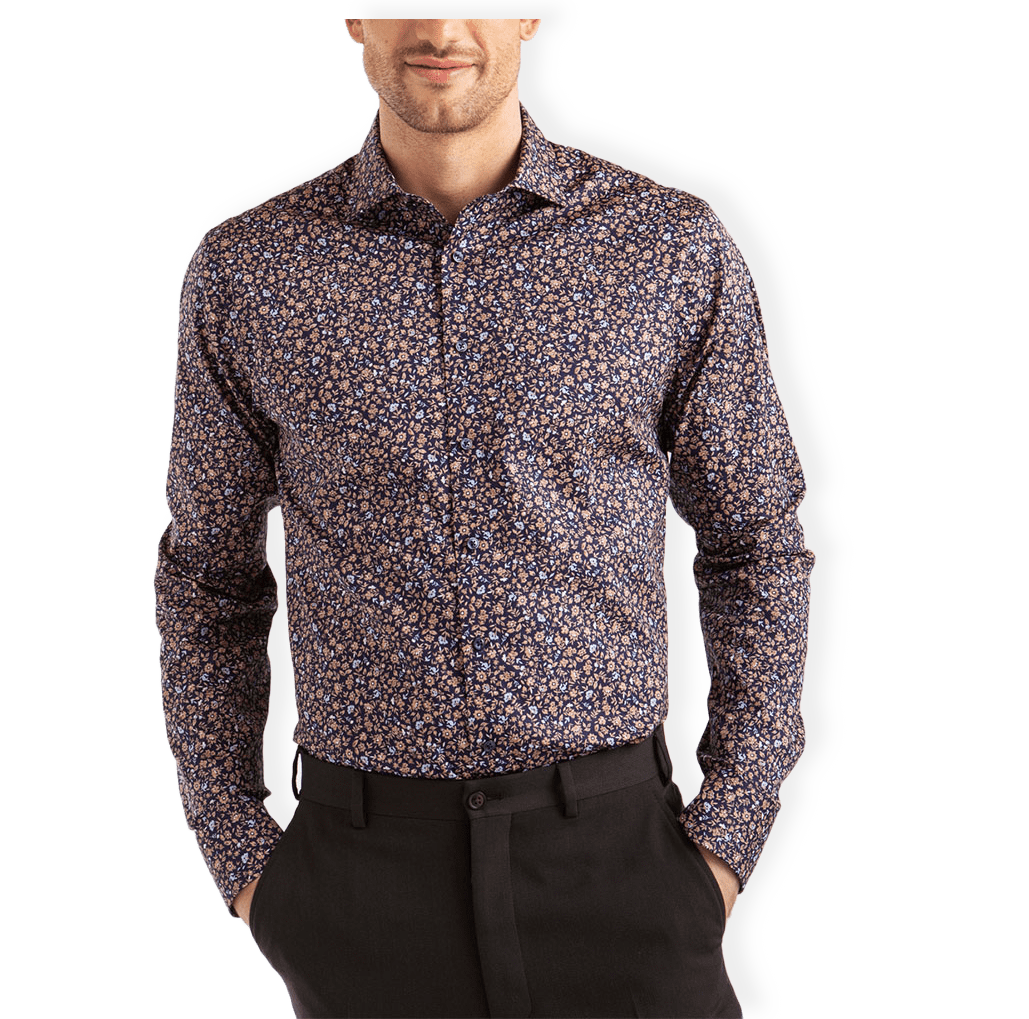 Blommönstrad Skjorta San Sebastian från The Shirt Factory