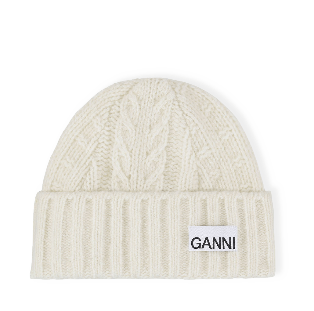 Cable Beanie från GANNI