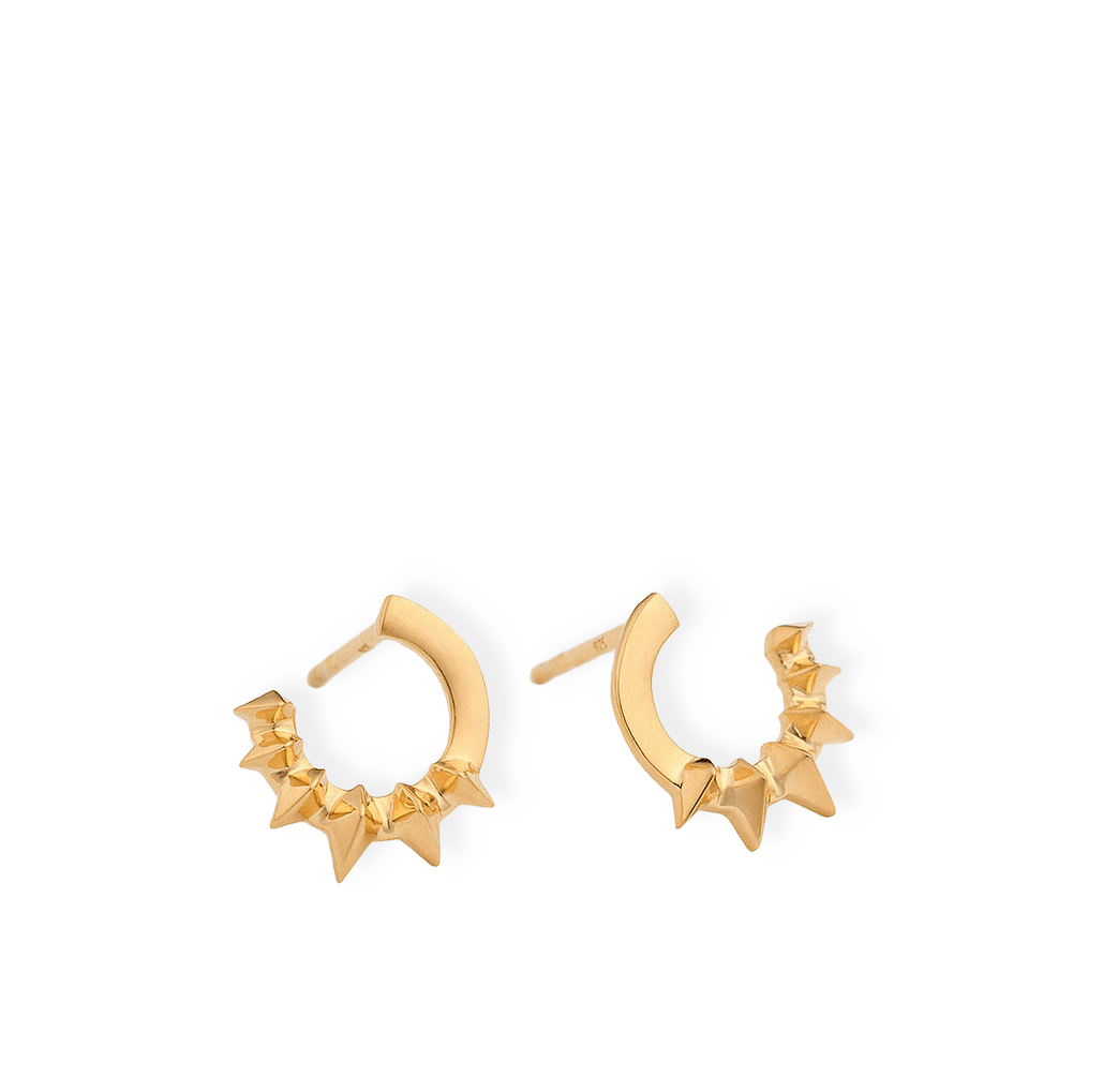 Uma Circle Earrings Gold