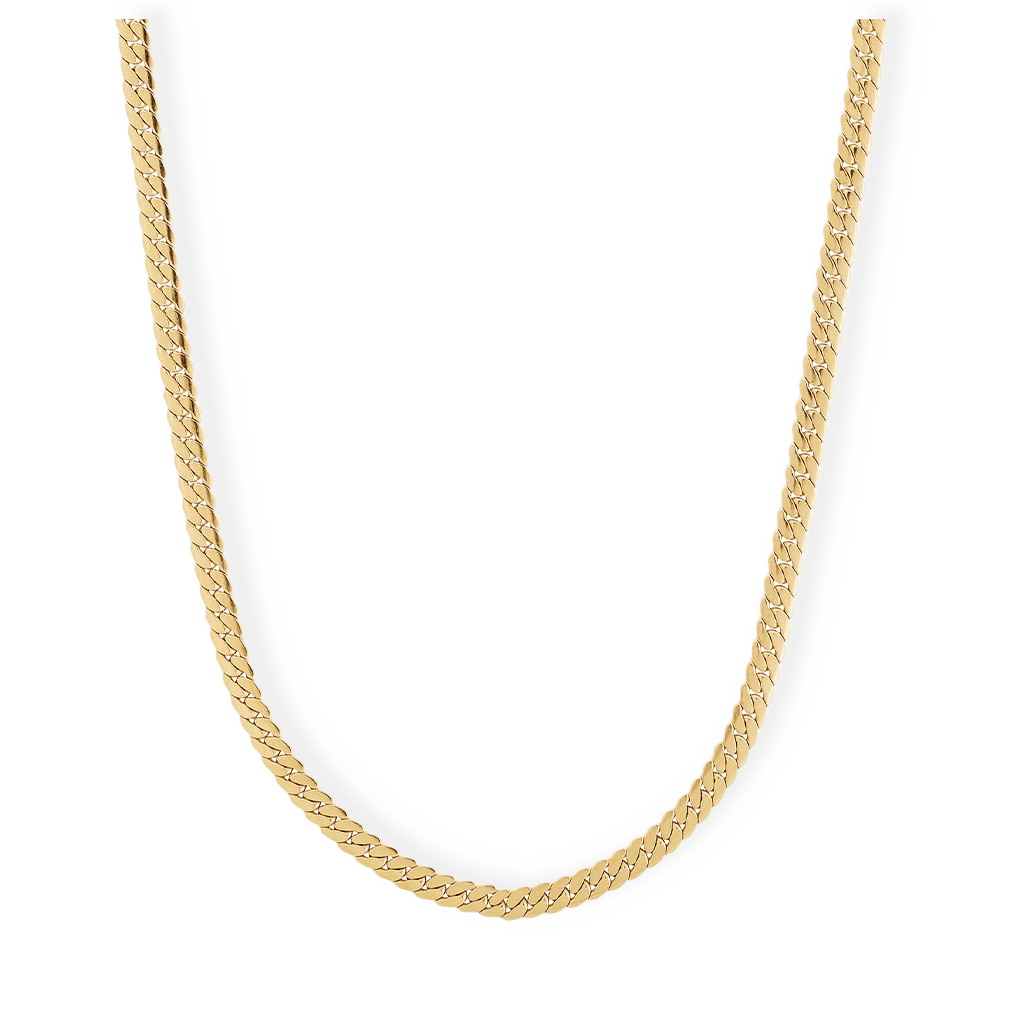 Trinity Chain Necklace 50 cm Gold från Edblad