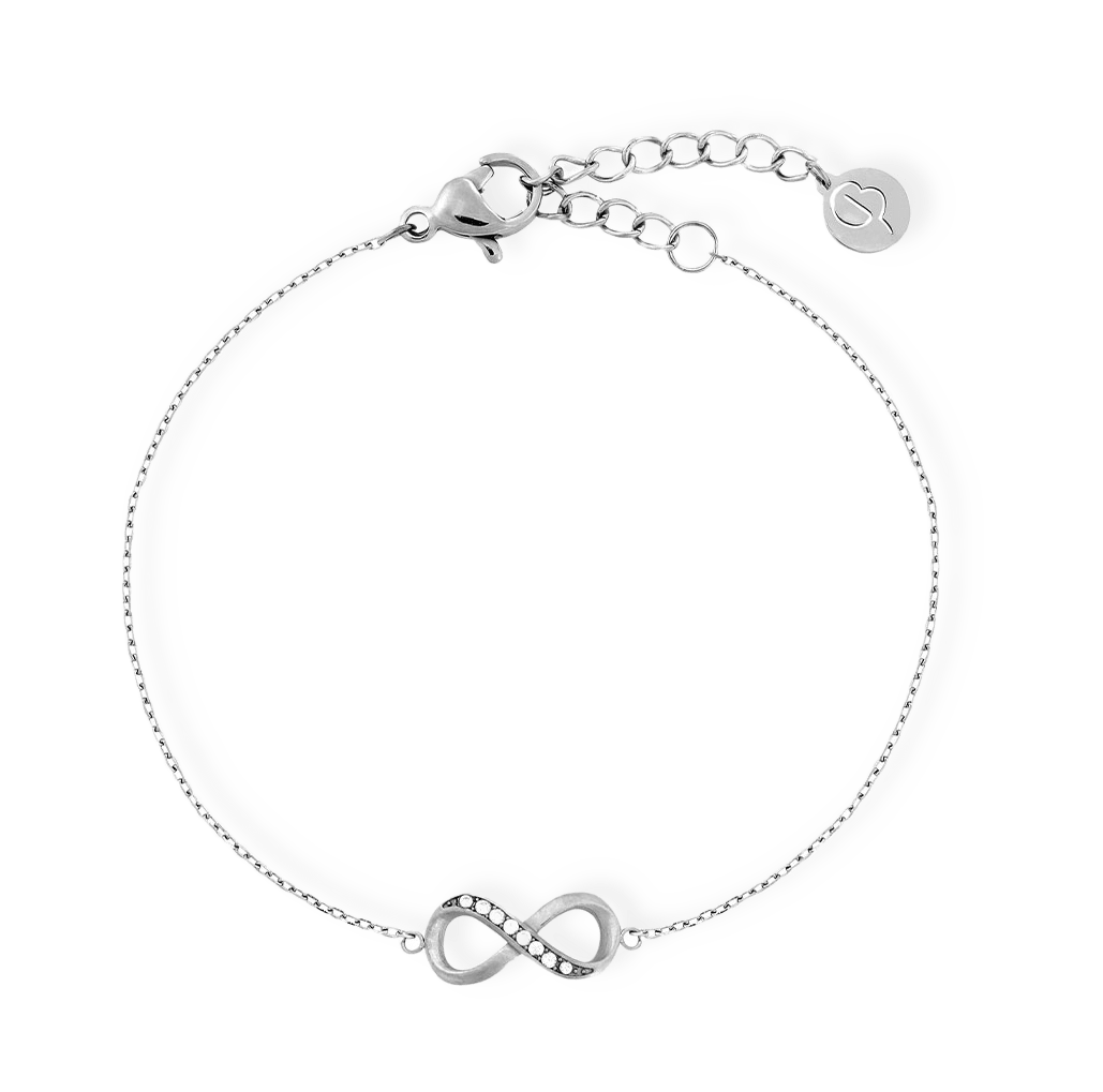Infinity Bracelet Steel från Edblad