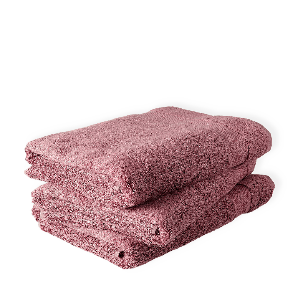 Super Smooth Cotton Bath Towel i Powder Pink från Rituals Åhlens