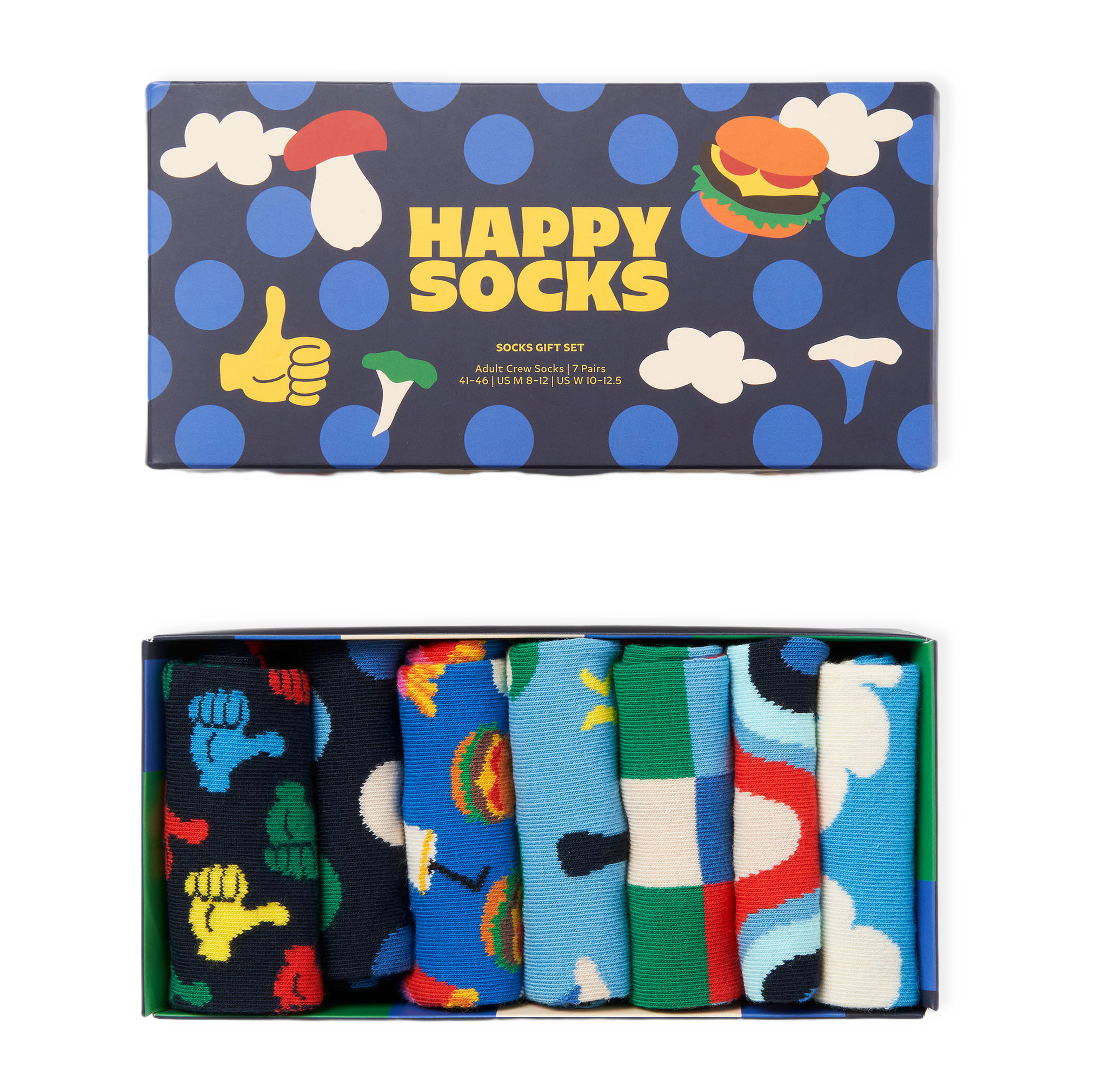 Socks 7-Pack Åhlens Gift Set från Happy Socks