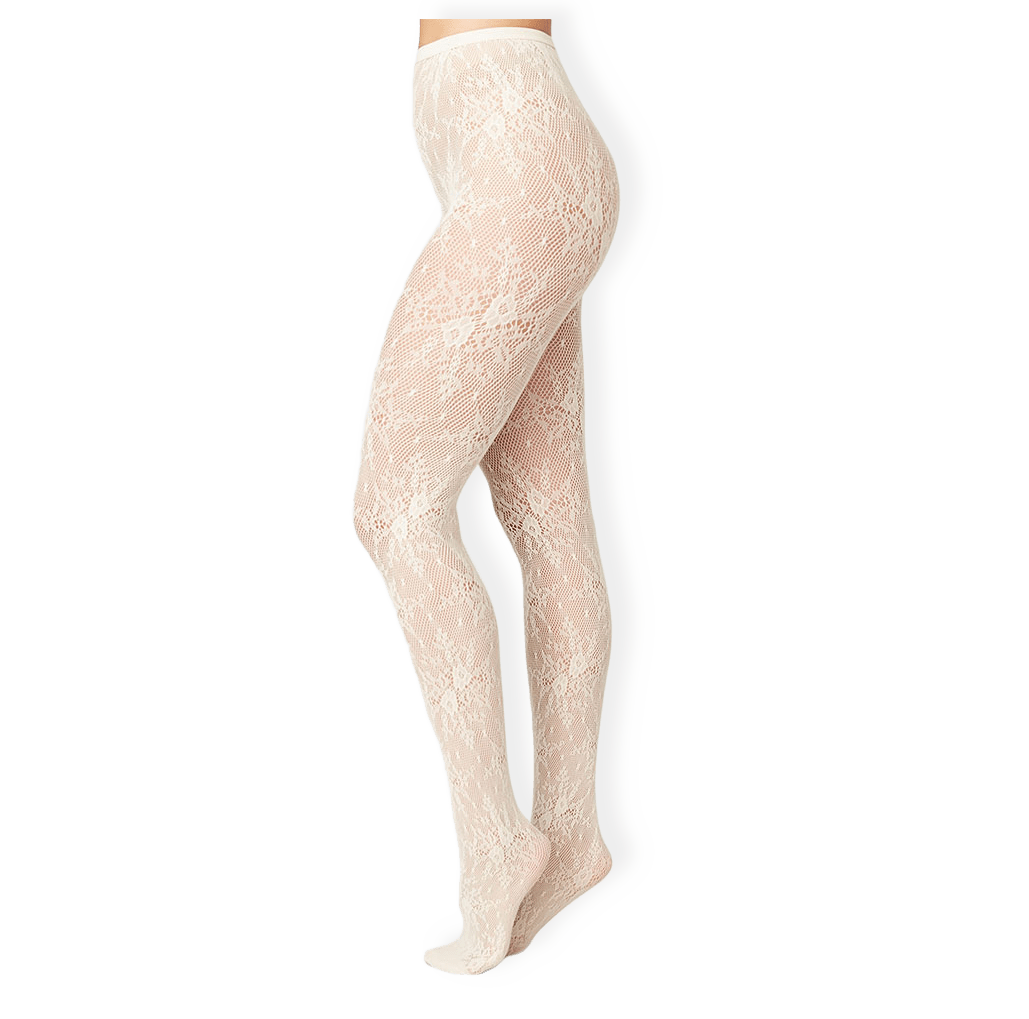 Rosa Lace Tights från Swedish Stockings