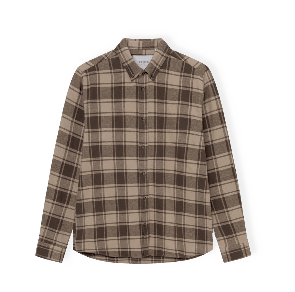 Kristian Check Flannel Shirt från LES DEUX
