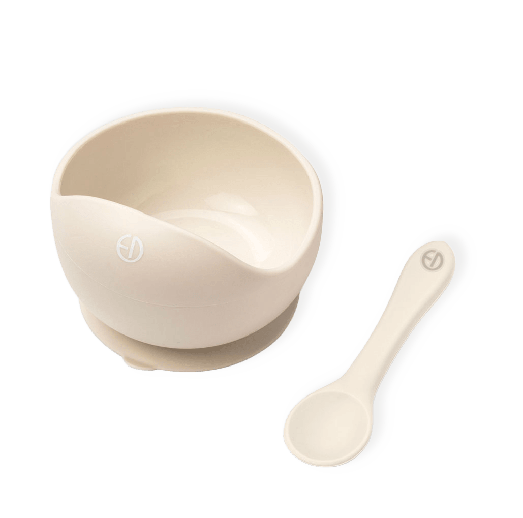 Silicone Bowl - Vanilla White från Elodie Details