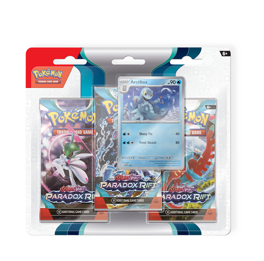 Pokémon Scarlet & Violet 4 3-pack blister från POKEMON
