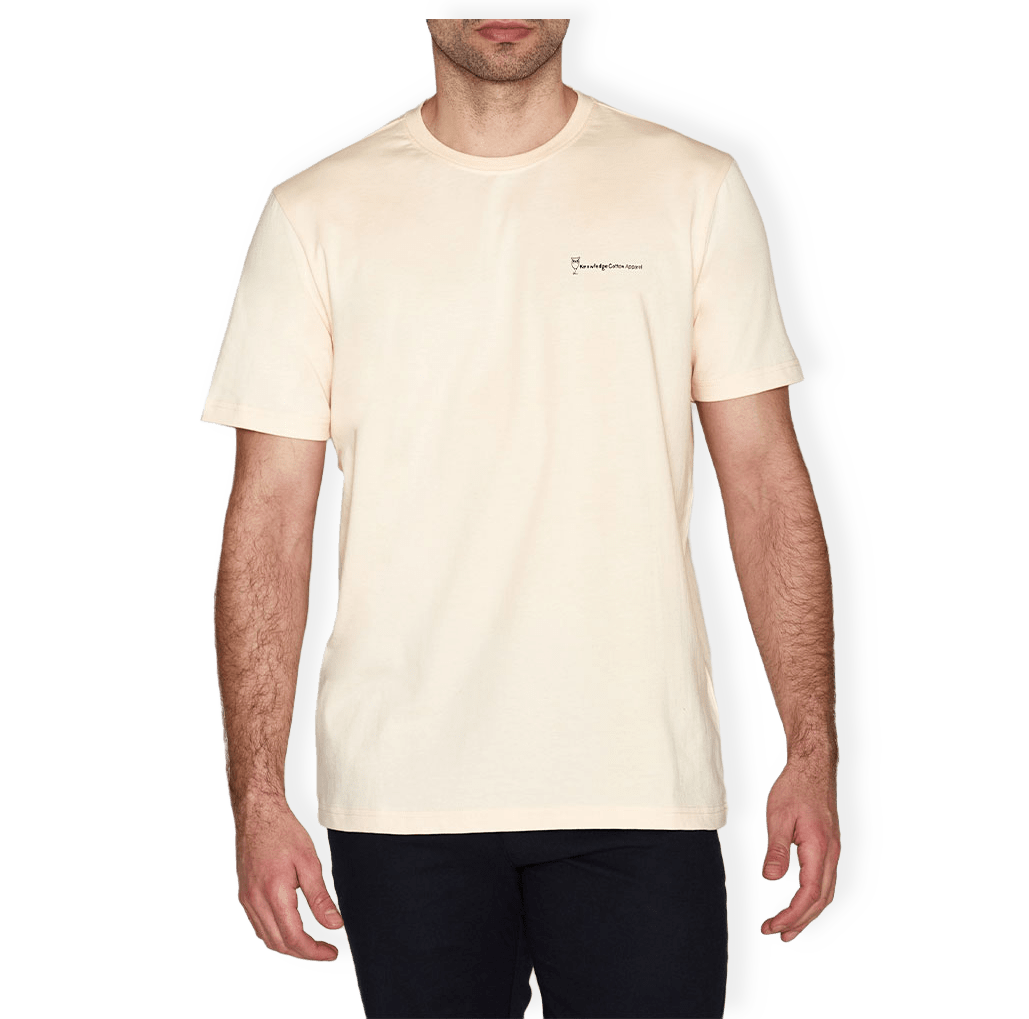Regular Fit With Mountain Back Print T-shirt - GOTS/Vegan från Knowledge Cotton Apparel