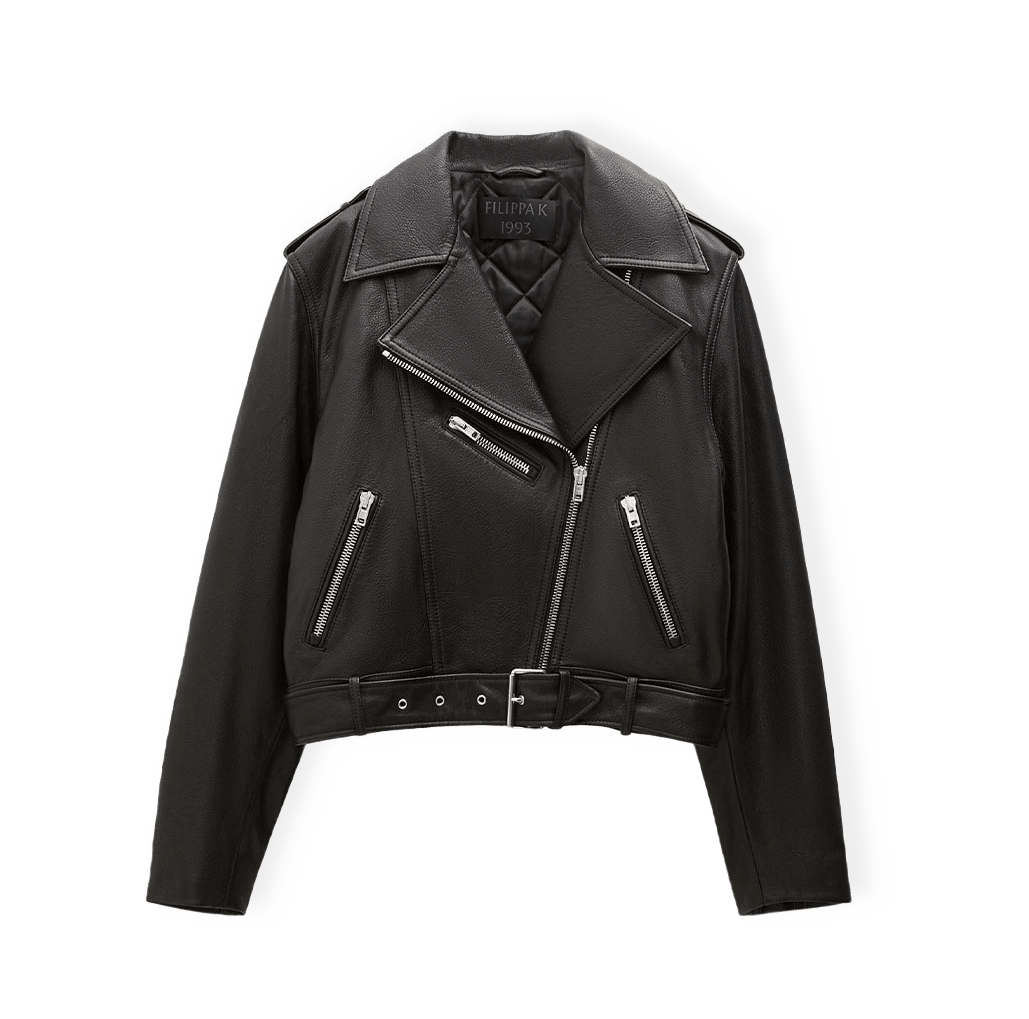 Outerwear 93 Leather Biker Jacket från Filippa K