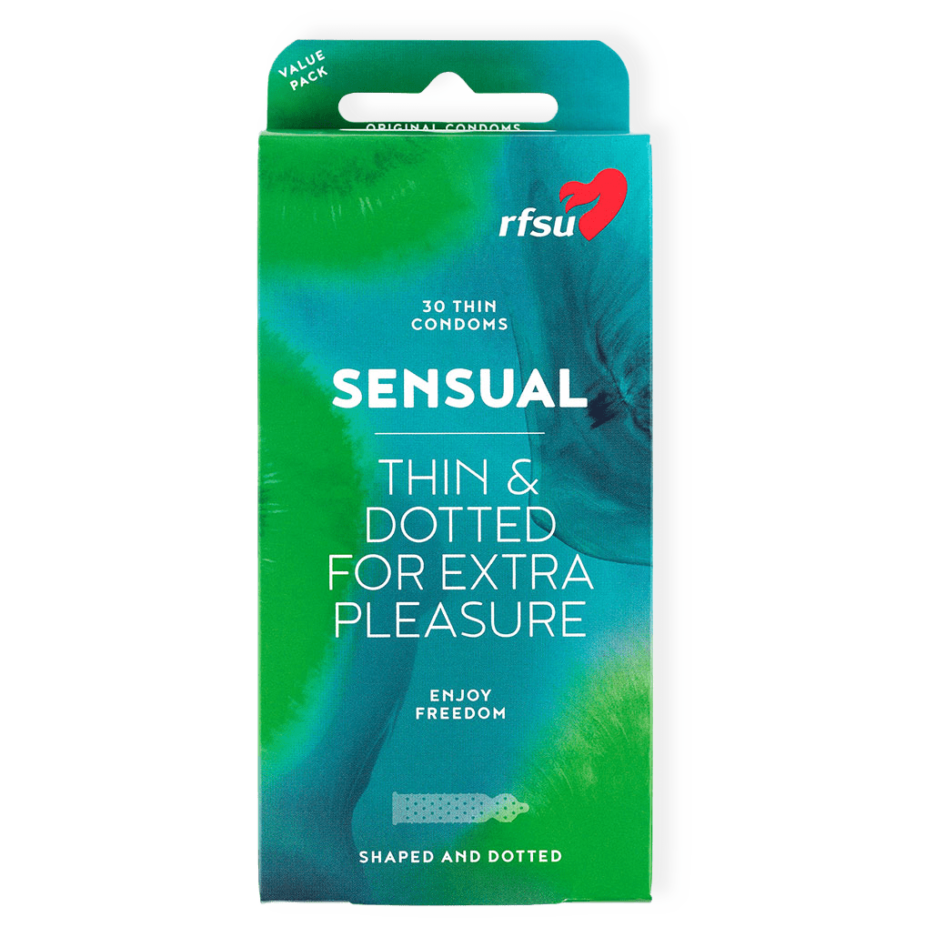 Sensual Kondom 30-pack från Rfsu