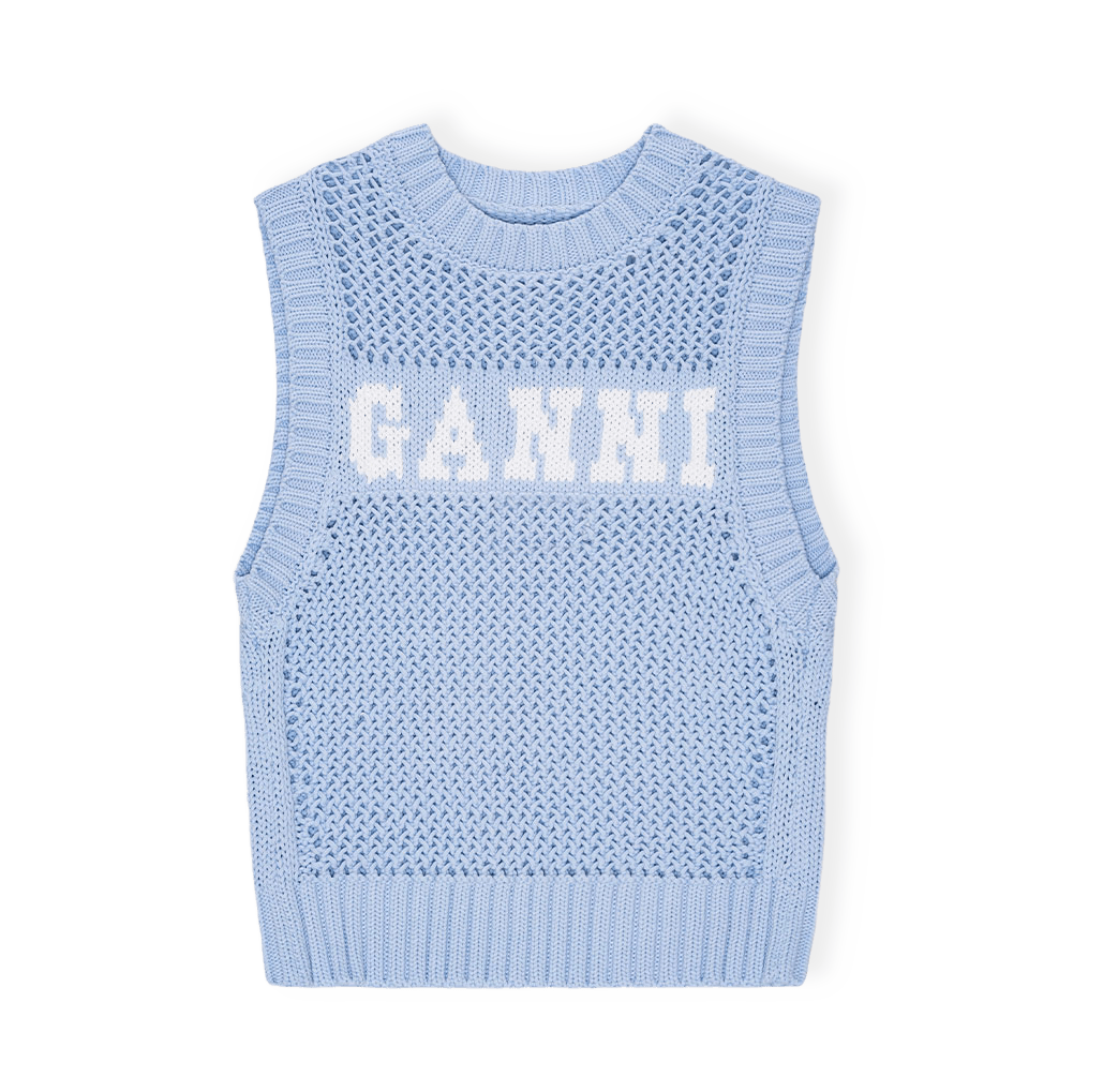 Knitted Vest Cotton Rope