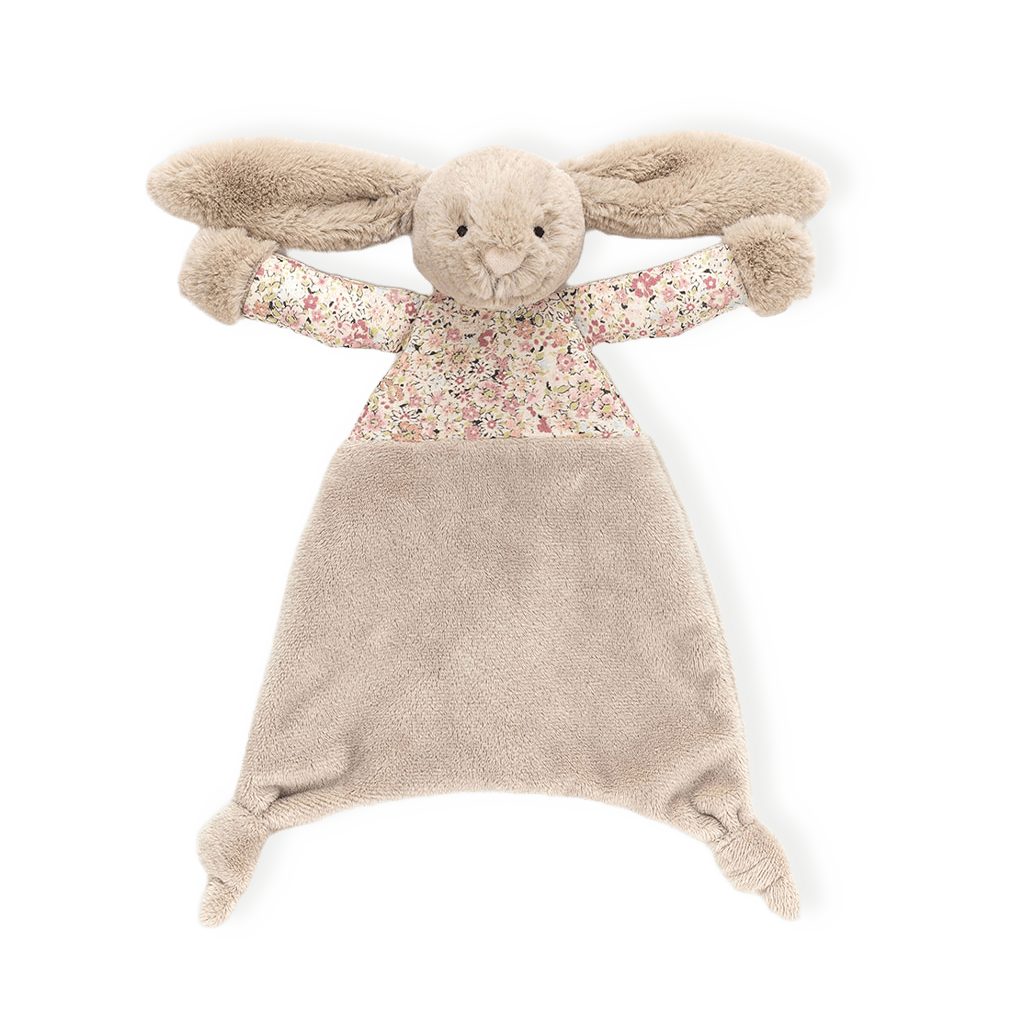 Snuttefilt - Blossom Bea Beige Bunny Comforter från Jellycat