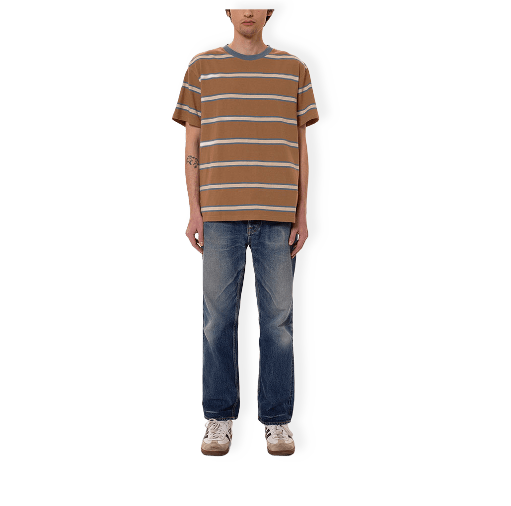 Leffe 90s Stripe T-Shirt från Nudie Jeans