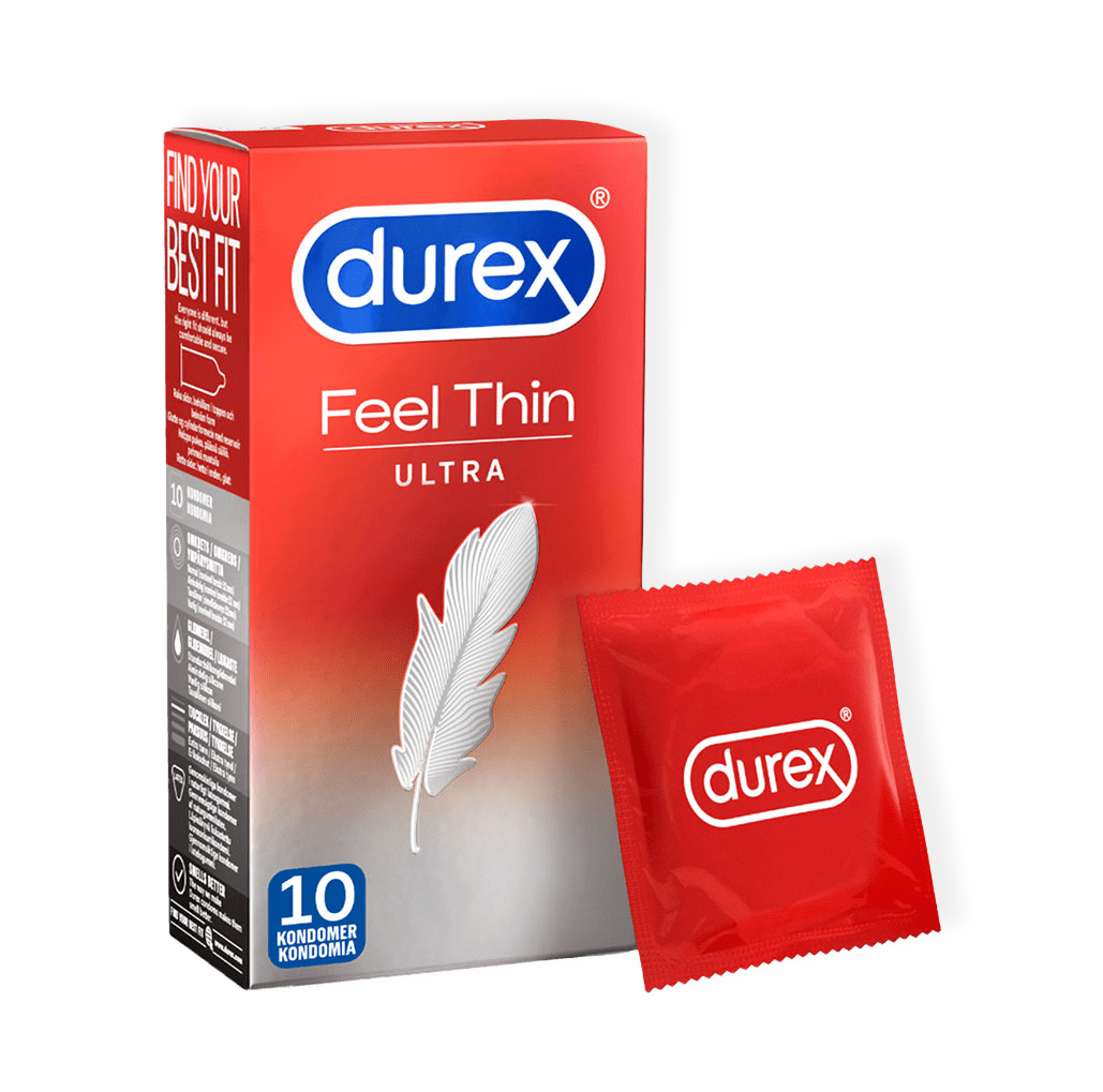 Ultra Thin Kondom 10 st från Durex
