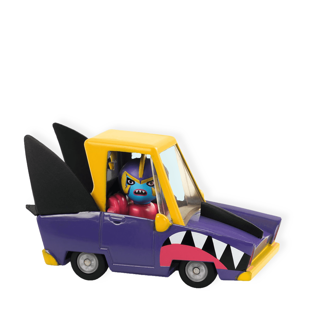 Crazy Motors bil, Shark N'Go från Djeco