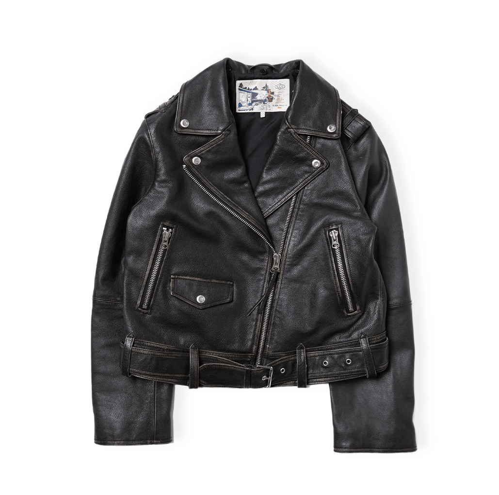 Greta Biker Leather Jacket från Nudie Jeans