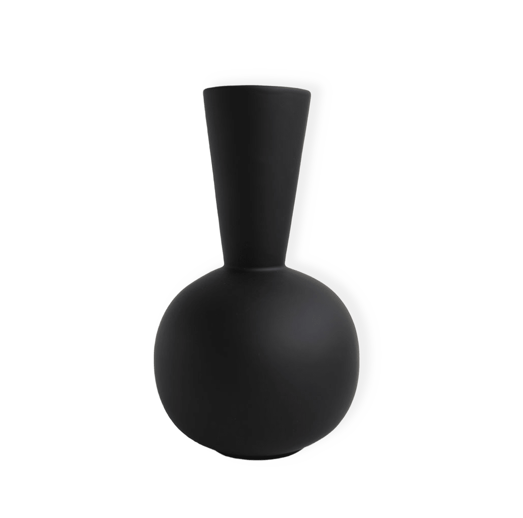 Trumpet Vase 30cm Black från Cooee