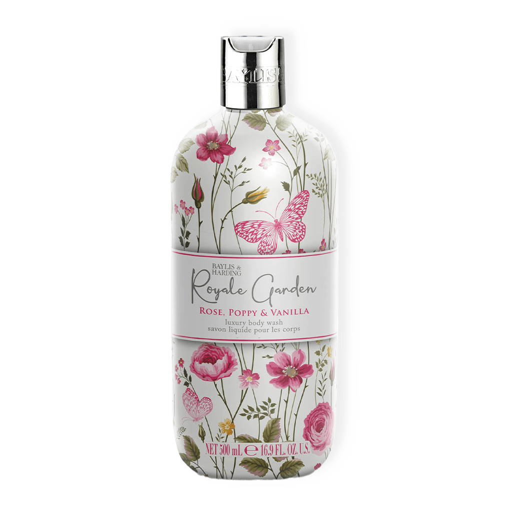 Royale Garden Rose, Poppy & Vanilla Body Wash från Baylis & Harding