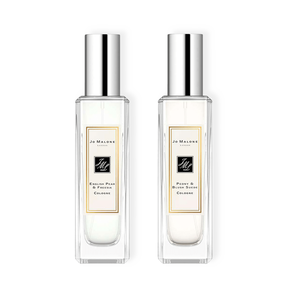 English Pear & Freesia + Peony & Blush Suede Cologne Scent Pairing Duo från Jo Malone London