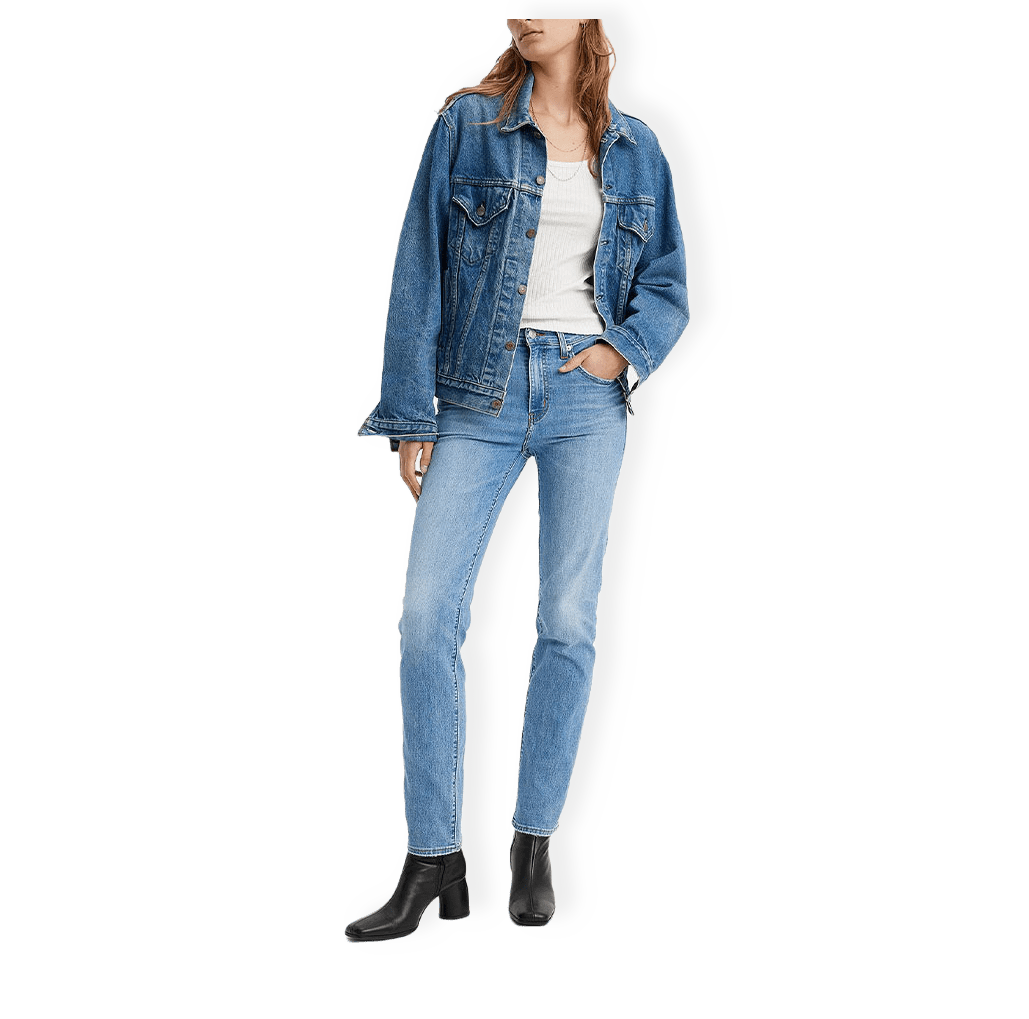 724™ High Rise Straight Jeans från Levi's