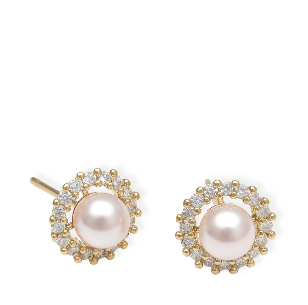 Colette pearl stud earrings - Rosaline från Lily and Rose