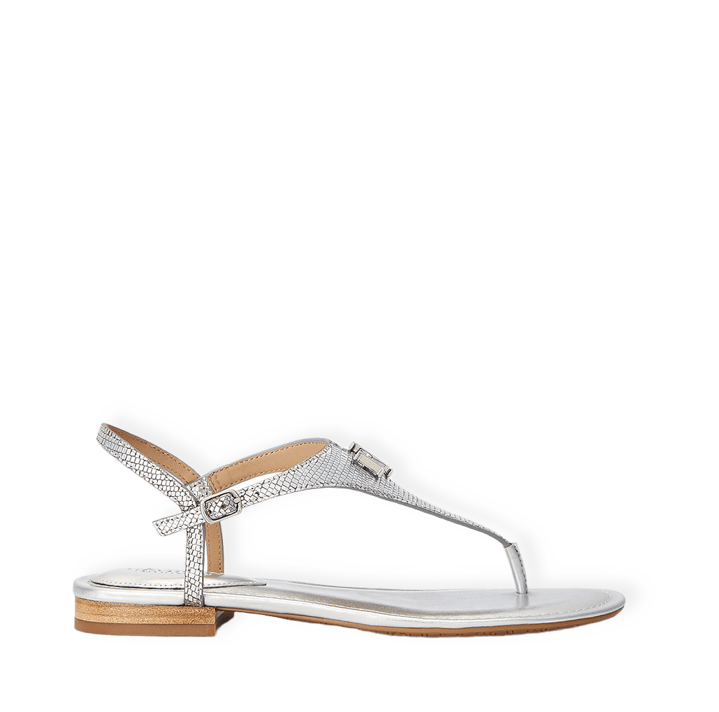 Ellington Lizard-Embossed Sandal från Lauren Ralph Lauren