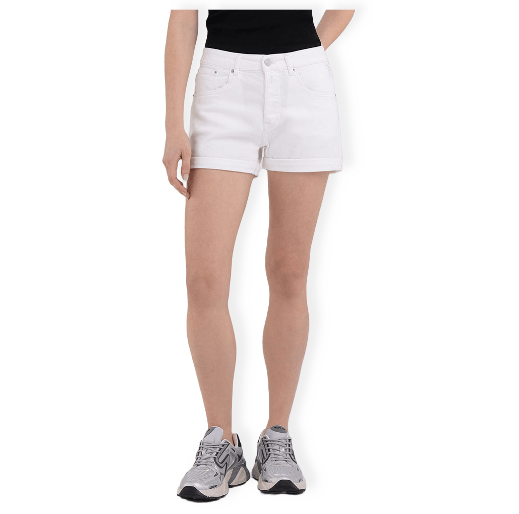 White Denim Shorts från Replay