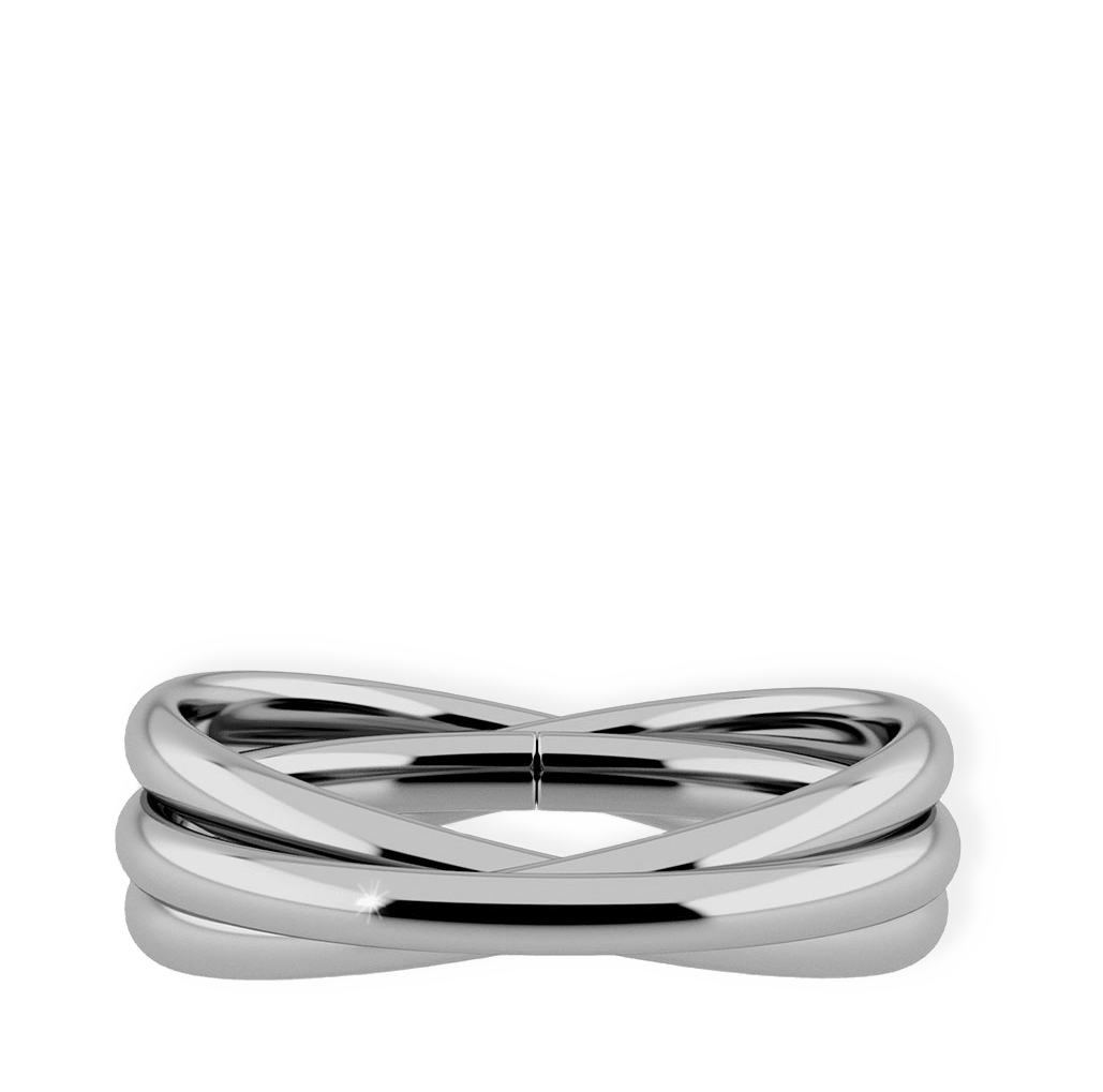 Sunset Orbit Ring Steel från Edblad