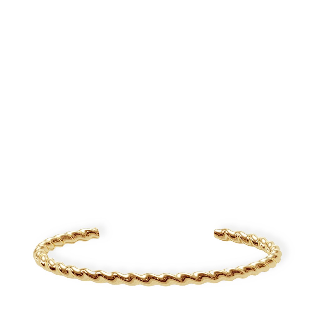 Indio Bangle Gold Bracelet från Edblad