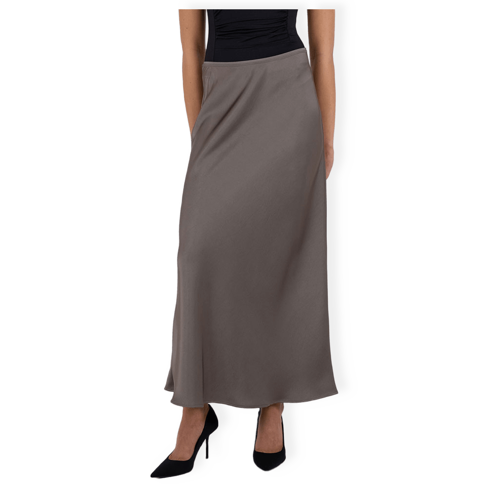 Vicky Heavy Sateen Skirt från Neo Noir