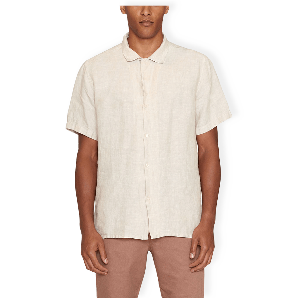 Box Fit Short Sleeved Linen Shirt från Knowledge Cotton Apparel