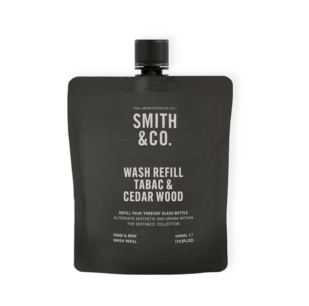 Refill Hand & Kroppstvätt Tabac & Cedarwood från Smith & Co