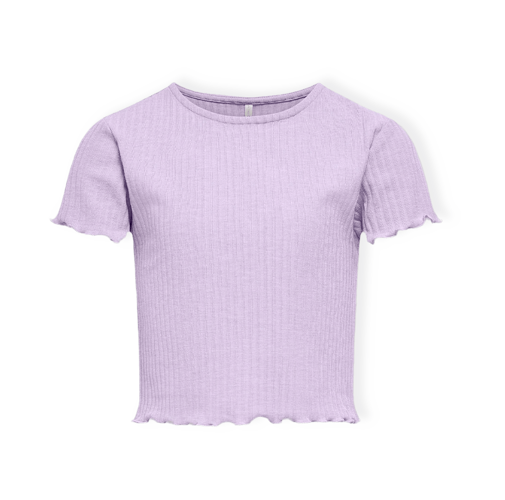 Blus NELLA S/S O-NECK TOP NOOS JRS från Only