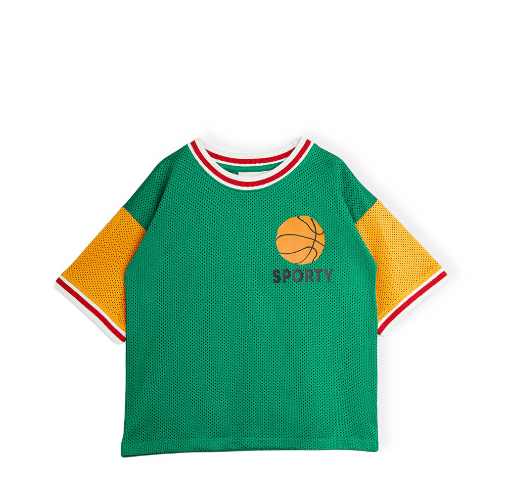 Basketball Mesh T-Shirt från Mini Rodini