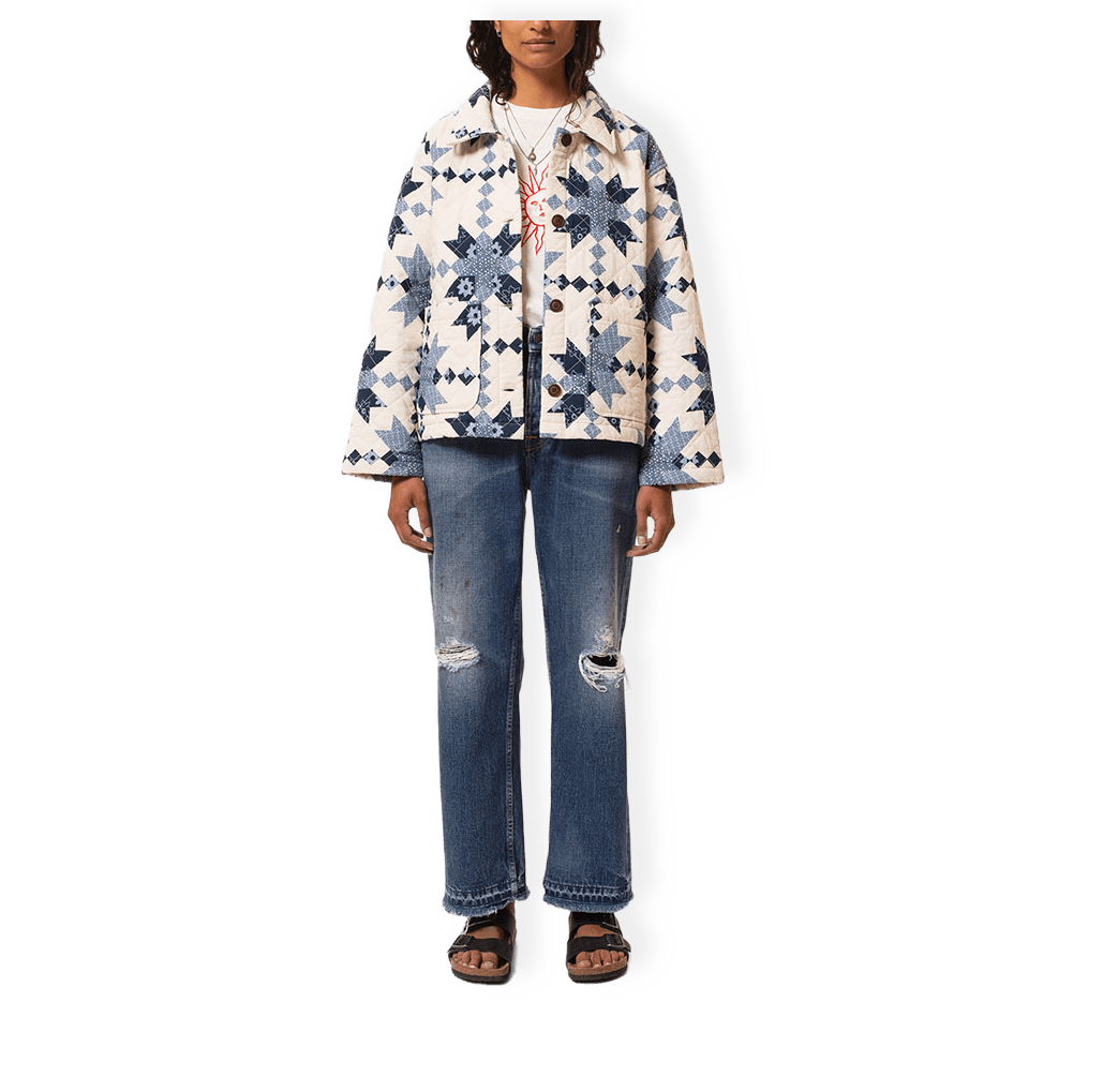 Signe Quilted Cotton Jacket från Nudie Jeans