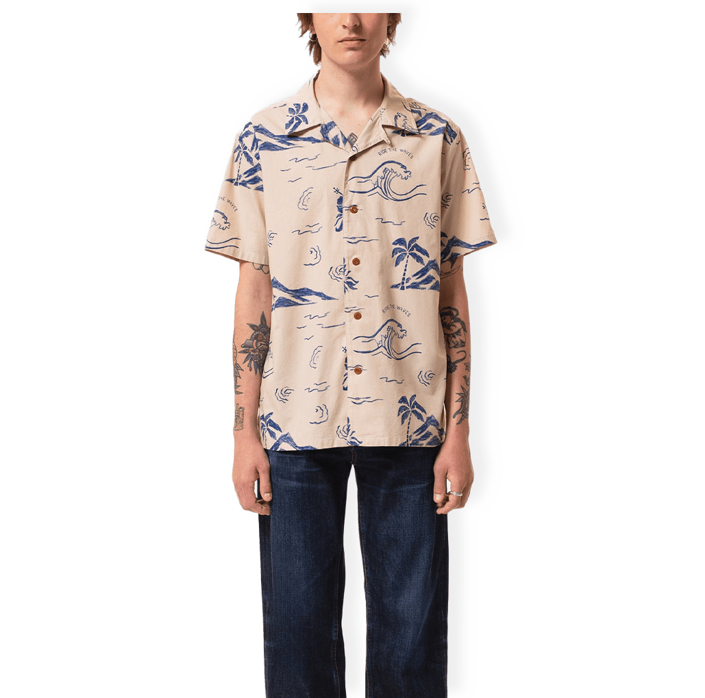 Arvid Waves Hawaii Shirt från Nudie Jeans