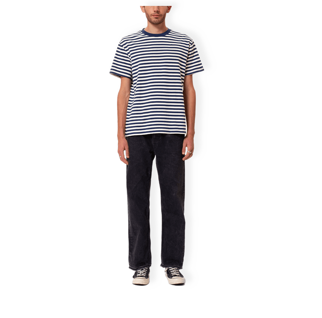 Leif Breton Stripe T-shirt från Nudie Jeans