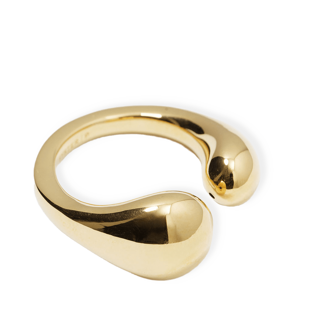 Bolded Drops Ring Gold från Syster P