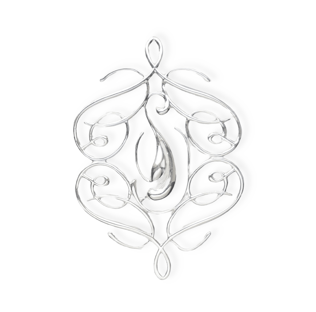 Ophelia Brooche Silver från Syster P