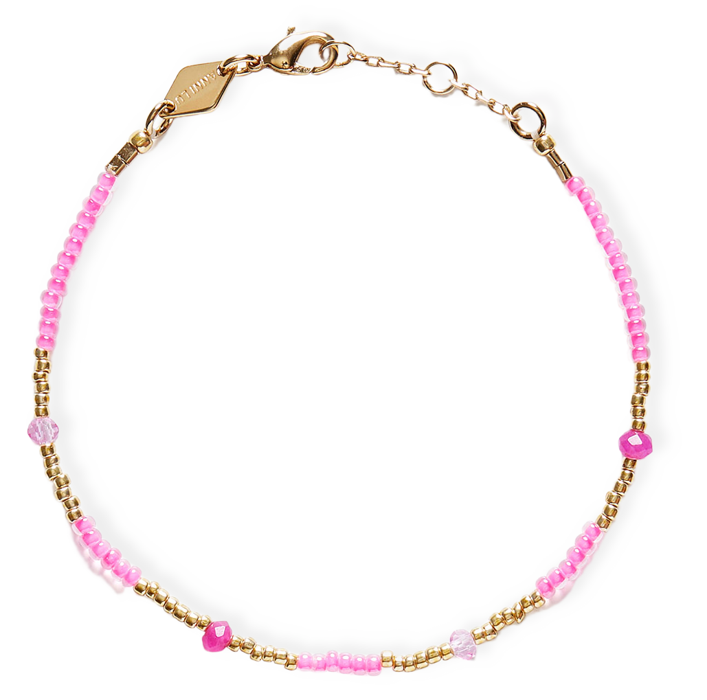 Clemence Bracelet - Hot Pink från Anni Lu