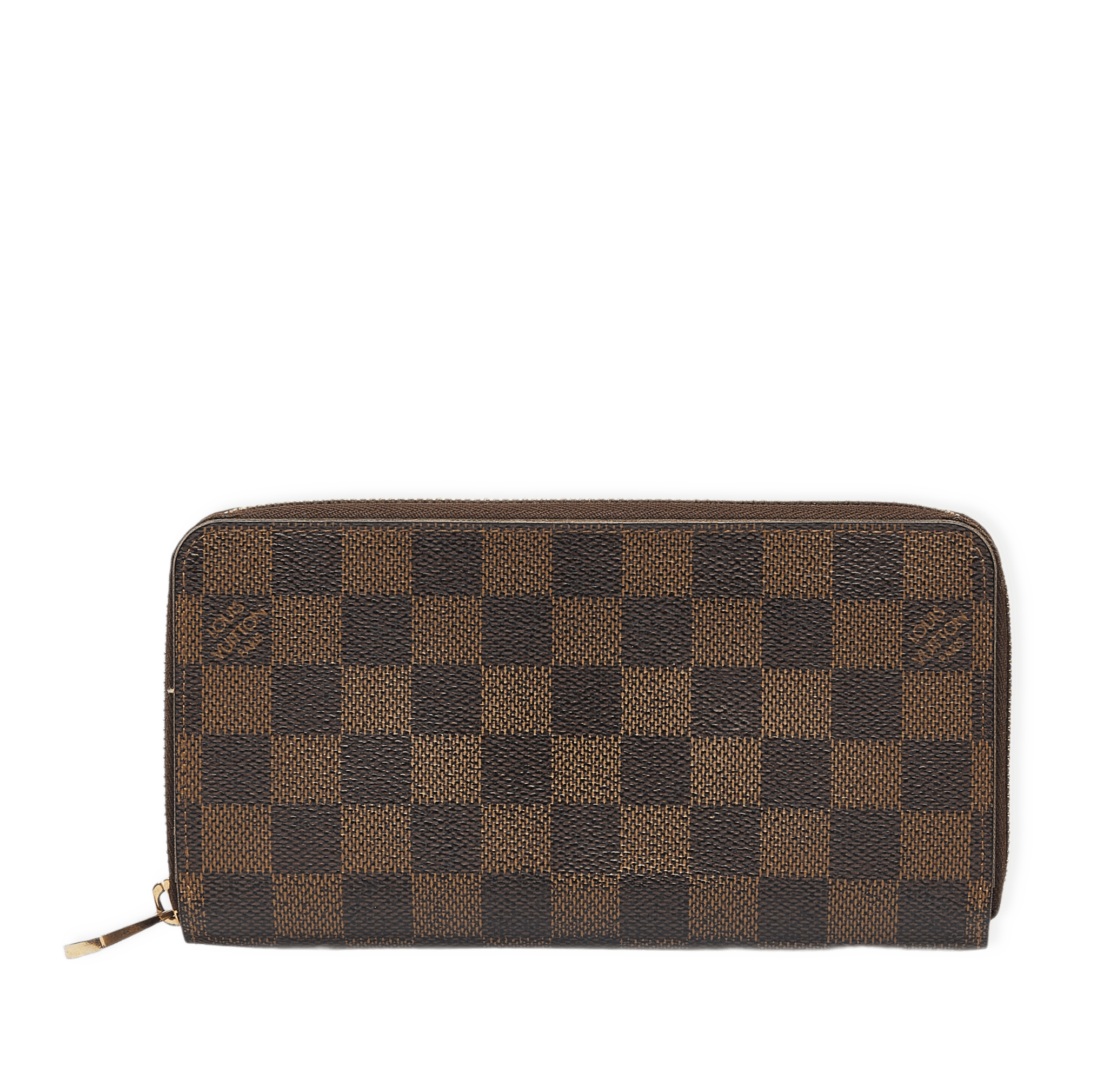 Louis Vuitton Damier Ebene Zippy Wallet från Luxclusif