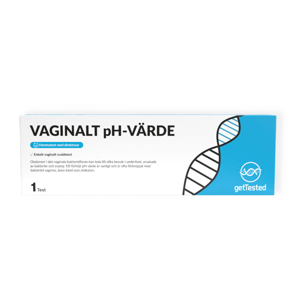 Vaginalt Ph Test från getTested