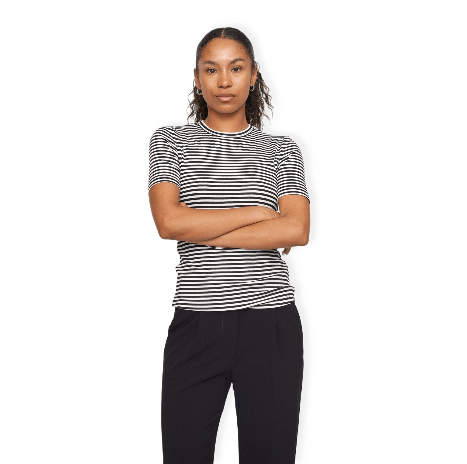 Srfenja Stripe Ss Top från Soft Rebels