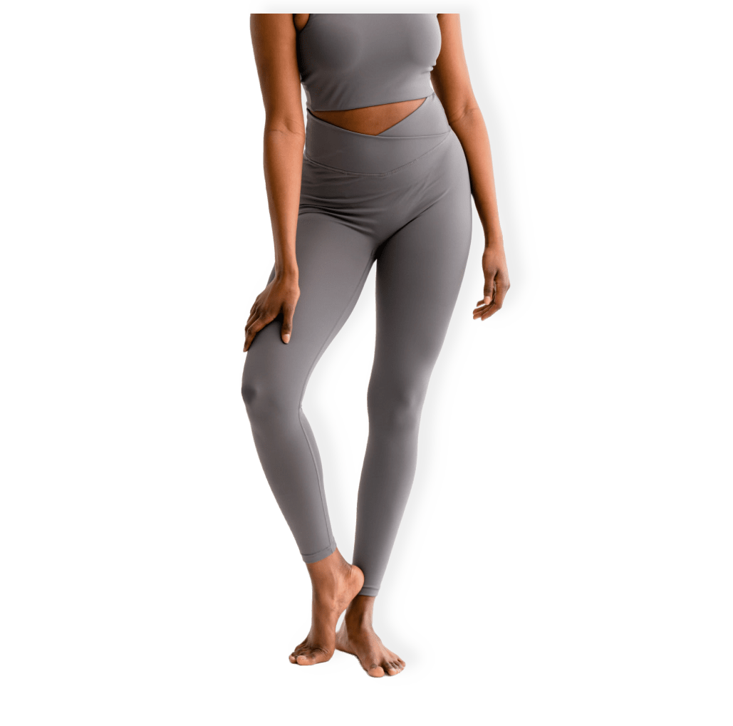 Adeline High Waist - Wrap Over Tights från Drop of Mindfulness