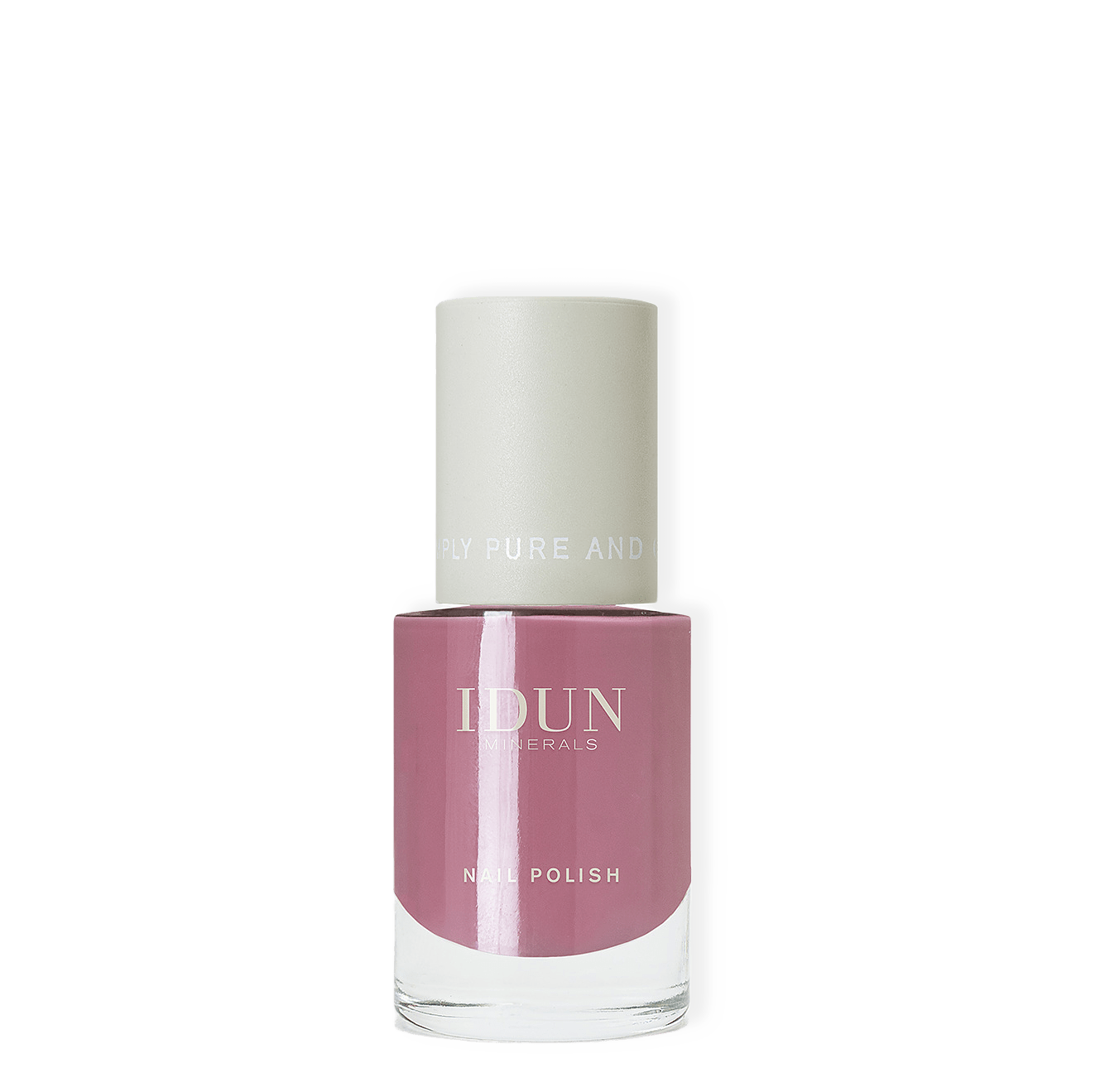 Nail Polish Anhydrit Light Mauve Pink från IDUN Minerals
