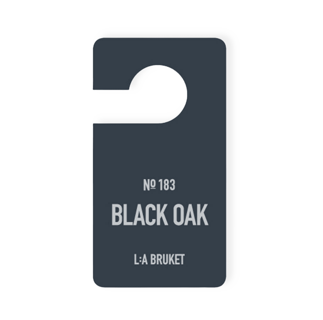 183 Fragrance Tag Black Oak från L:a Bruket
