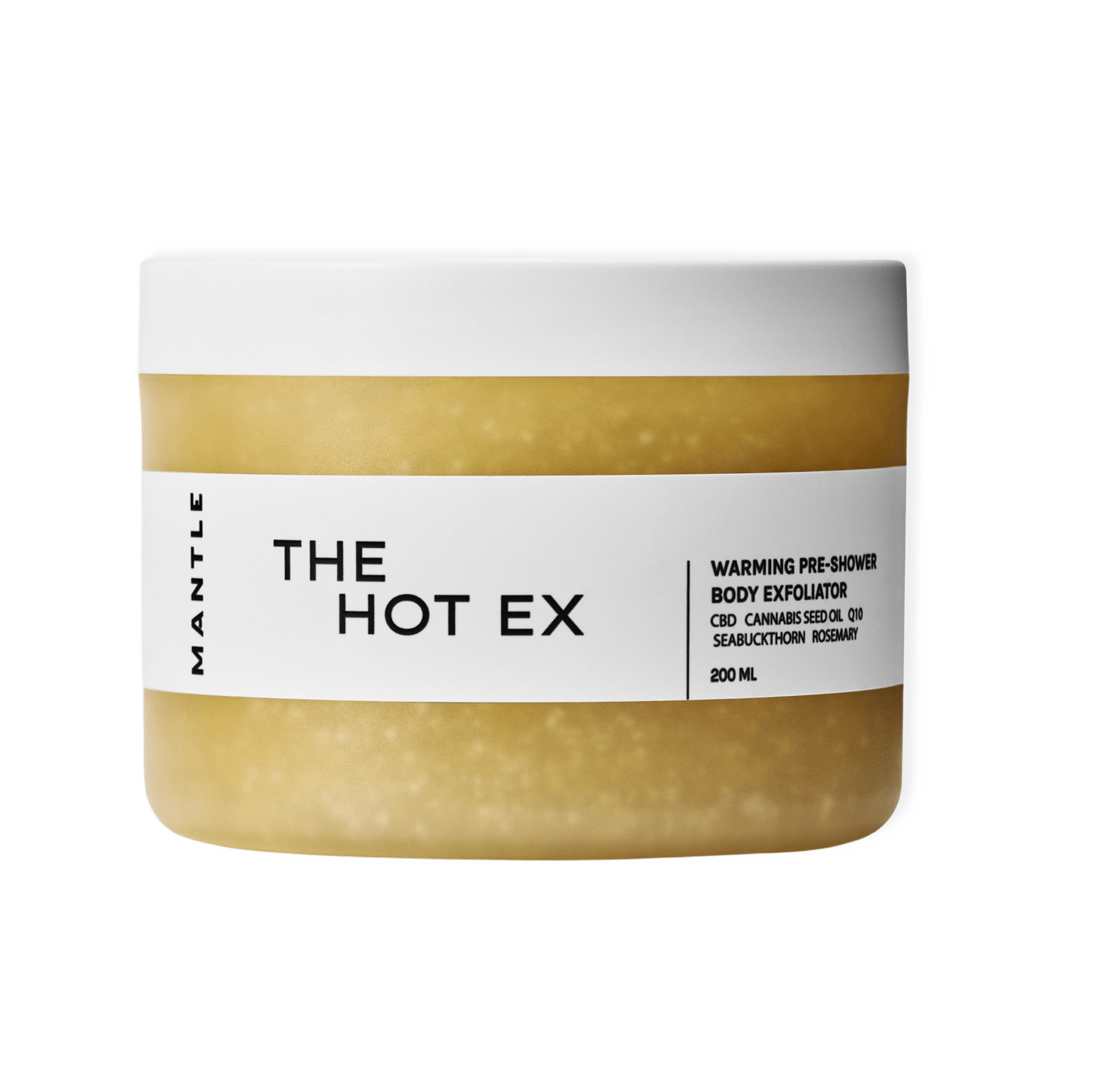 The Hot Ex –Warming pre-shower CBD body exfoliator från Mantle