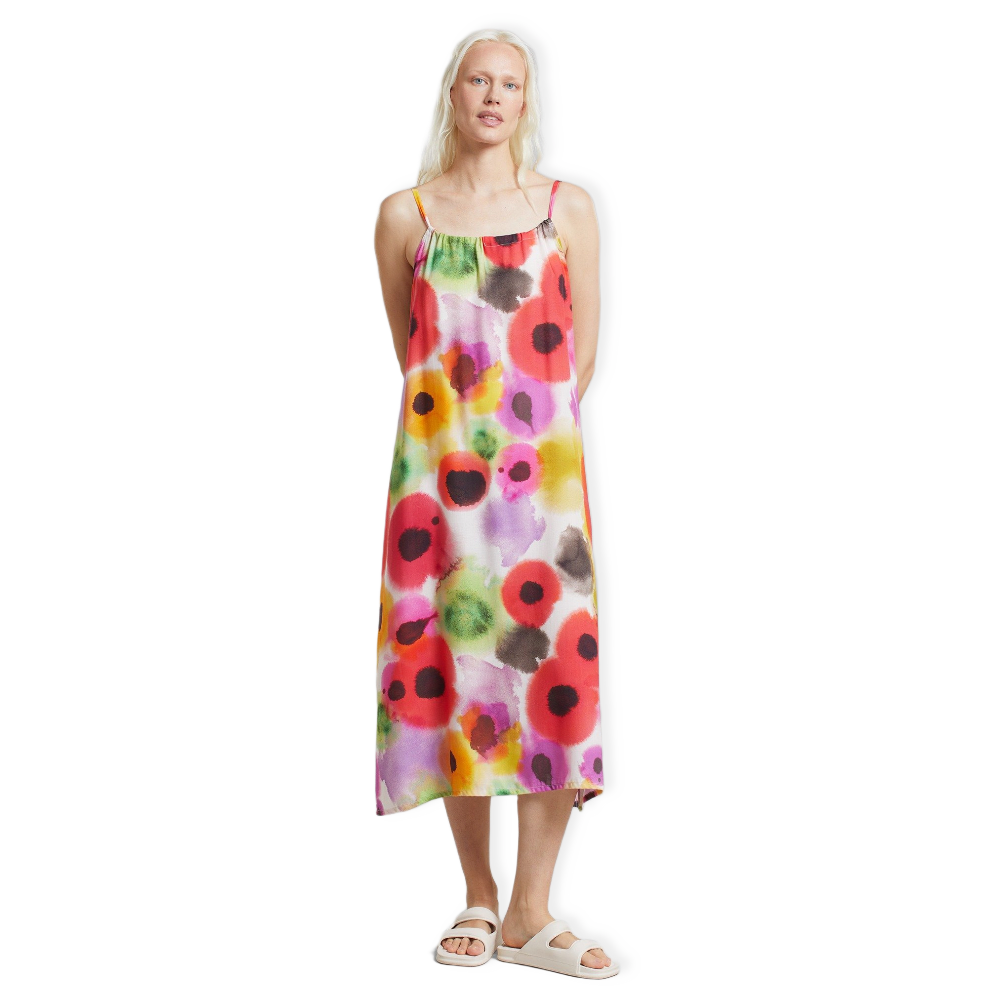 Dress Reimersholme Abstract Floral Multi Color från Dedicated