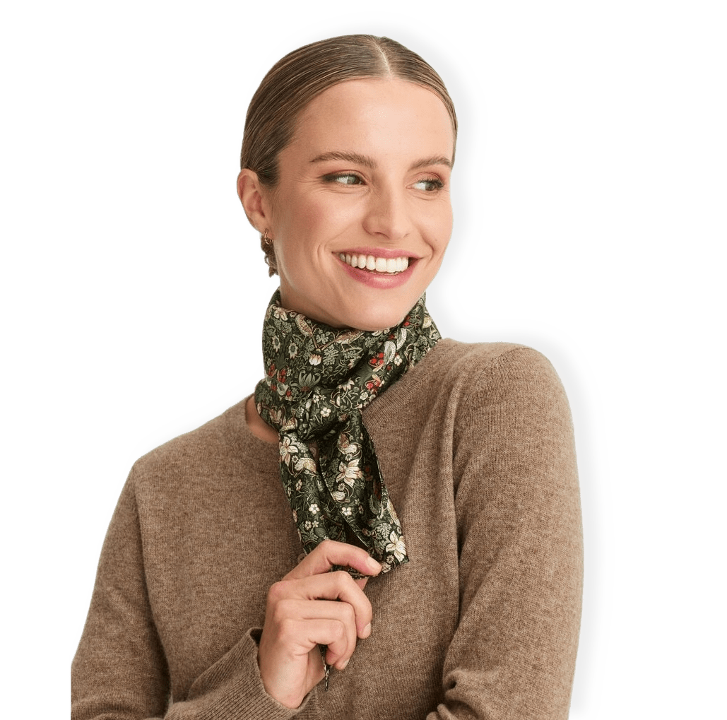 Scarf Liberty Strawberry Thief från Newhouse