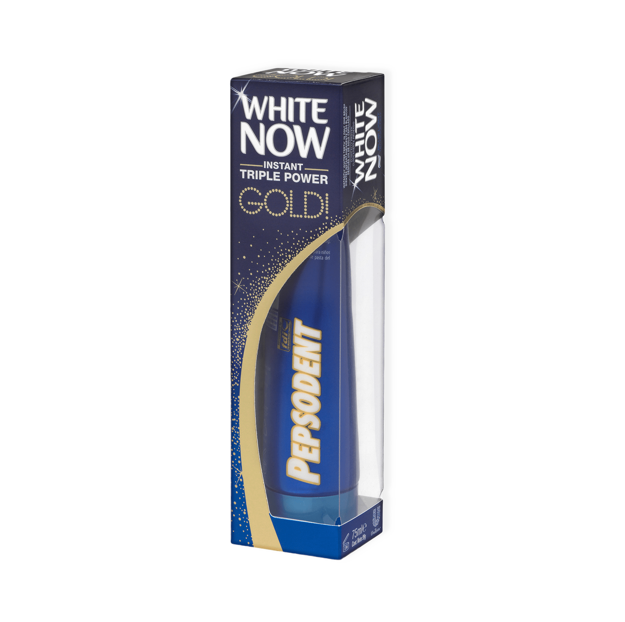Tandkräm White Now Gold, 75 ml från Pepsodent